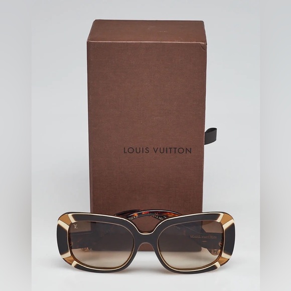 Louis Vuitton Brown Gradient Tint Anemone Sunglasses-Z0401W - Picture 11 of 12